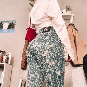 Versace Distressed Jeans